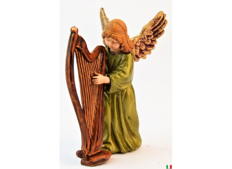 Angel with Landi harp cm. 11