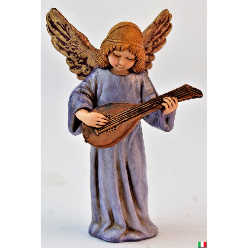 Angel with mandolin Landi cm. 11