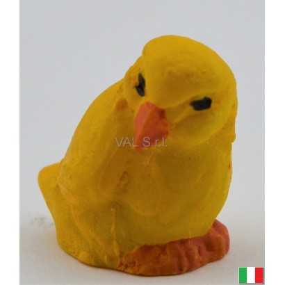 Terracotta chick cm. 2