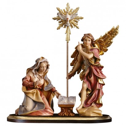 Annunciation on Pedestal Group