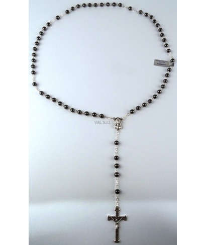 Rosary with real hematite...