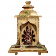 Baroque Nativity + Lantern Hut