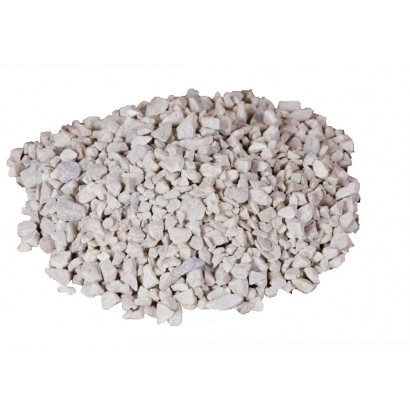 Off-white large gravel Gr