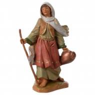 Girl with stick and Fontanini amphora 12 cm