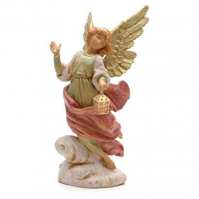 Angel with lantern Fontanini 19 cm