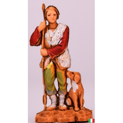 Shepherd with dog Landi cm 3,5