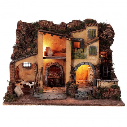 Presepe 40x60x40 with mill...