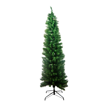 Green Artificial Christmas Tree h 180 cm - Silvestre Slim