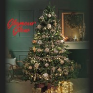 Green Artificial Christmas Tree h 180 cm - Glamour Glow
