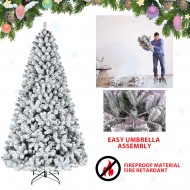 Floral Artificial Christmas Tree h 180 cm - True Winter
