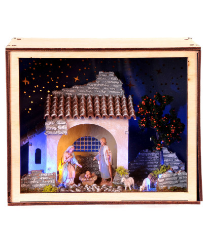 Nativity Box Illuminata...