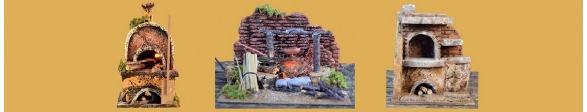Sale of Fires, Ovens and Bivouacs for the Presepe - PresepeePresepi.com