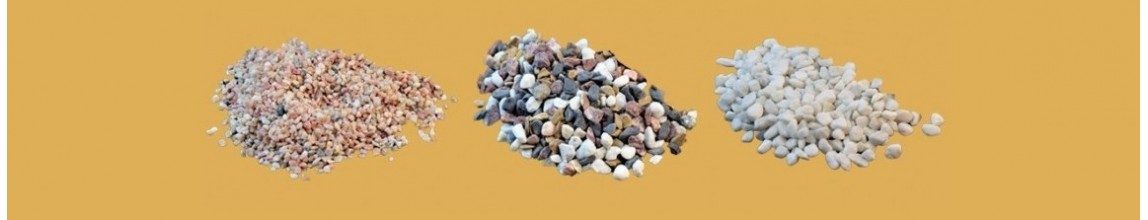 Natural stones, gravel and sand for sale for Presepe - PresepeePresepi